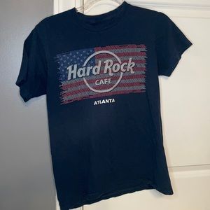 Navy blue Hard Rock Cafe shirt